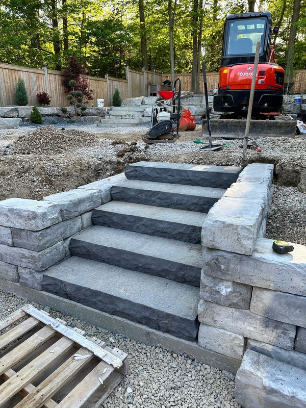 London Contracting landscaping.